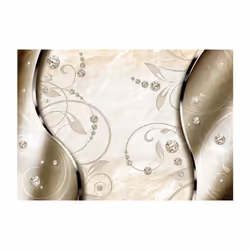 Papier peint intissé Abstractions Gold ornament - PD13015-400-280