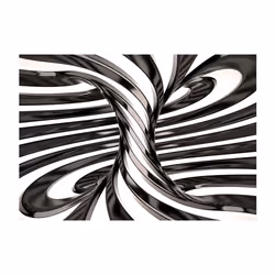 Planete Discount PD12917-100-70 papier-peint Papier peint non tissé Noir, Blanc