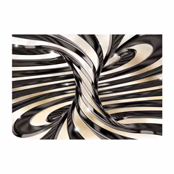 Planete Discount PD13025-300-210 papier-peint Papier peint non tissé Noir, Blanc