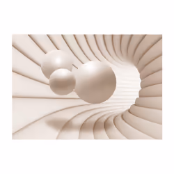 Planete Discount PD12923-100-70 papier-peint Papier peint non tissé Beige