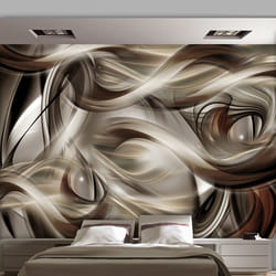 Papier peint intissé Abstractions Brown Revelry - PD13071-400-280