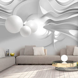 Papier peint intissé Abstractions White Corridors - PD13075-400-280