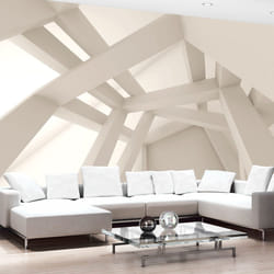 Planete Discount PD14796-350-245 papier-peint Papier peint non tissé Crème