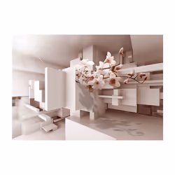 Papier peint intissé 3D et Perspective Garden of Future - PD12942-400-280