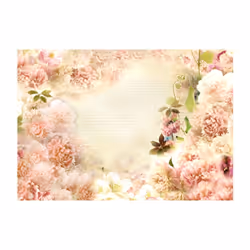 Planete Discount PD13478-100-70 papier-peint Papier peint non tissé Crème, Rose