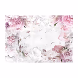 Planete Discount PD13482-100-70 papier-peint Papier peint non tissé Gris, Rose, Blanc
