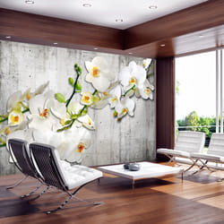 Papier peint intissé Fleurs With saffron accent - PD13485-400-280