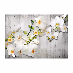 Planete Discount PD13485-100-70 papier-peint Papier peint non tissé Vert, Gris, Blanc, Jaune