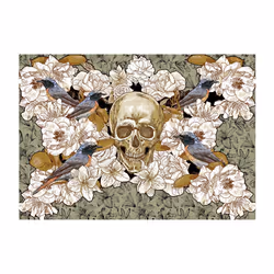 Papier peint intissé Fantaisie Among flowers - PD13418-400-280