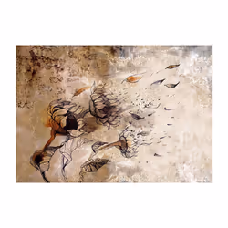 Planete Discount PD13492-100-70 papier-peint Papier peint non tissé Beige