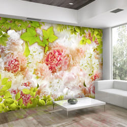 Papier peint intissé Fleurs Bright peonies - PD13493-400-280