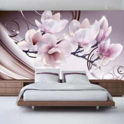 Papier peint intissé Fleurs Meet the Magnolias - PD13499-400-280