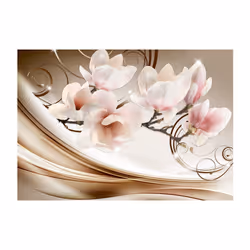 Papier peint intissé Fleurs Waves of Magnolia - PD13501-400-280