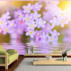 Planete Discount PD13503-200-140 papier-peint Papier peint non tissé Vert, Violet, Jaune