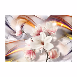 Papier peint intissé Fleurs Artistic Magnolias - PD13510-400-280