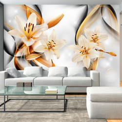 Papier peint intissé Fleurs Innocence of Lily - PD13514-400-280