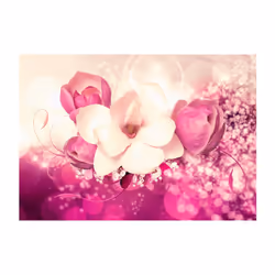 Planete Discount PD13524-100-70 papier-peint Papier peint non tissé Crème, Rose