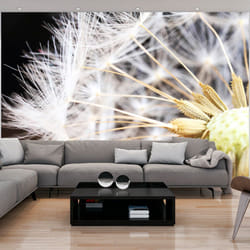 Planete Discount PD13533-350-245 papier-peint Papier peint non tissé Beige, Noir, Blanc