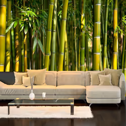 Planete Discount PD14241-400-280, Papier peint non tissé, Vert, Vert, 120 g/m², Oriental Garden, 4000 mm