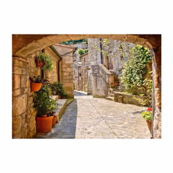 Papier peint intissé Paysages Provincial alley in Tuscany - PD14301-400-280