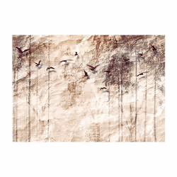 Planete Discount PD13234-100-70 papier-peint Papier peint non tissé Noir, Crème