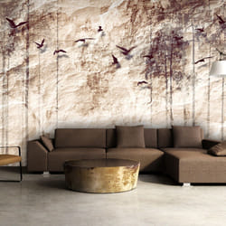 Planete Discount PD13234-300-210 papier-peint Papier peint non tissé Noir, Crème