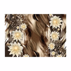 Papier peint intissé Fleurs Depths of Bronze - PD13542-400-280