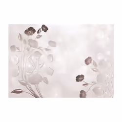 Planete Discount PD13824-100-70 papier-peint Papier peint non tissé Gris, Blanc