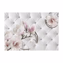 Planete Discount PD13545-350-245 papier-peint Papier peint non tissé Rose, Blanc
