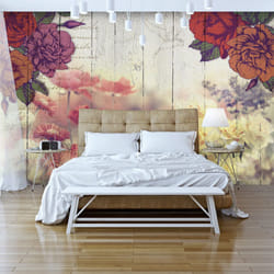Papier peint intissé Vintage et Retro Vintage Flowers - PD15028-400-280