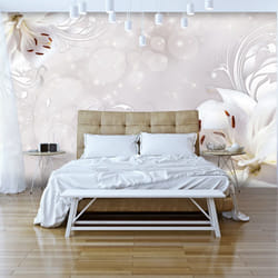 Papier peint intissé Fleurs Winter Song - PD13552-400-280