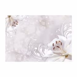 Papier peint intissé Fleurs Winter Song - PD13552-400-280