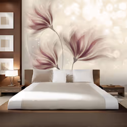 Planete Discount PD13553-400-280, Papier peint non tissé, Beige, Rose, Jaune, Jaune, Rose, Beige, 120 g/m², Luminous Morning, ...