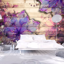 Planete Discount PD13828-400-280, Papier peint non tissé, Rose, Violet, Rose, Violet, 120 g/m², Purple Memory, 4000 mm