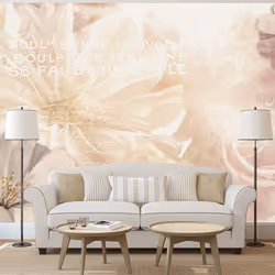 Planete Discount PD15029-400-280, Papier peint non tissé, Crème, Blanc, Blanc, Crème, 120 g/m², Kiss of Gentleness, 4000 mm