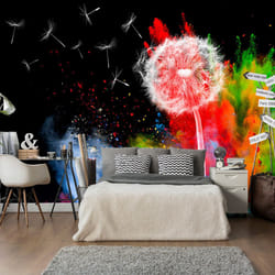 Papier peint intissé Fleurs Colourful Element - PD13554-400-280