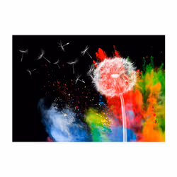 Papier peint intissé Fleurs Colourful Element - PD13554-400-280