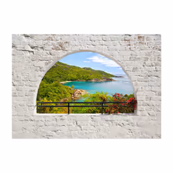 Papier peint intissé Paysages Emerald Island - PD14315-400-280