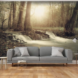 Papier peint intissé Paysages Forest Cascade - PD14324-400-280