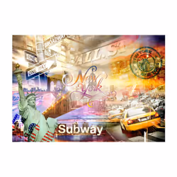 Papier peint intissé Ville et Architecture Colorsof NYC - PD14803-400-280