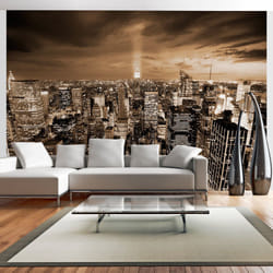 Papier peint intissé Ville et Architecture Nowy Jork: night - PD14811-400-280
