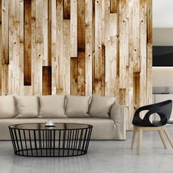 Papier peint intissé Fonds et Dessins Planches en bois - PD13839-400-280