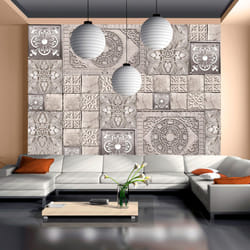 Planete Discount PD13848-200-140 papier-peint Papier peint non tissé Beige