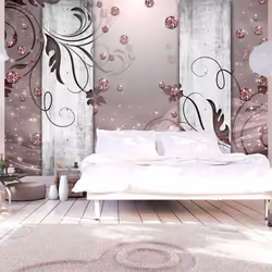 Planete Discount PD13865-400-280, Papier peint non tissé, Gris, Violet, Argent, Gris, Violet, Argent, 120 g/m², Fireflies, 40 ...
