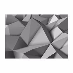 Planete Discount PD12956-150-105 papier-peint Papier peint non tissé Gris