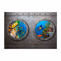 Papier peint intissé Paysages Window to the underwater world - PD14333-400-280
