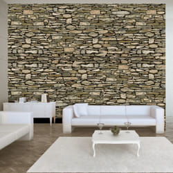 Papier peint intissé Fonds et Dessins Stone wall - PD13883-400-280