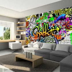 Papier peint intissé Street art Graffiti on the Wall - PD14674-400-280