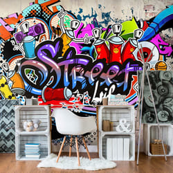 Papier peint intissé Street art Street Game - PD14677-400-280