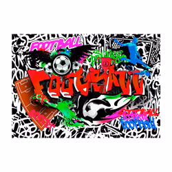 Papier peint intissé Street art Football Passion - PD14679-400-280
